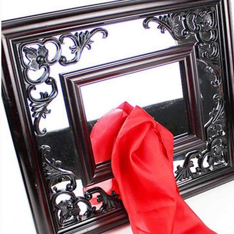 Silk Scarves Through Mirror