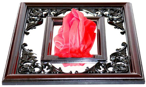 Silk Scarves Through Mirror