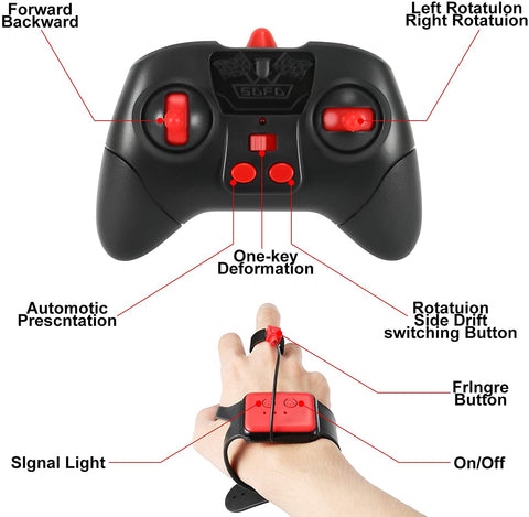 Remote Control Stunt Car