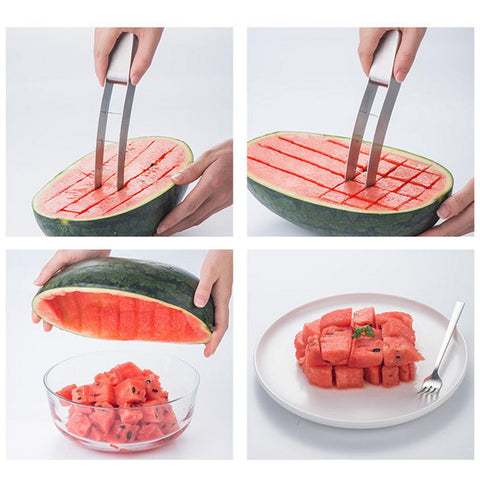 Watermelon Cutting Artifact Stainless Steel