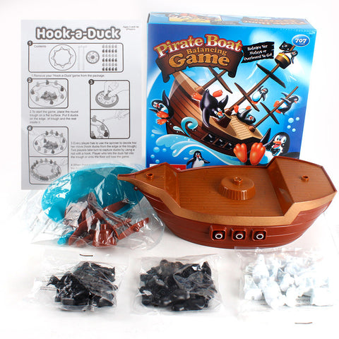  Pirate Boat Balancing Game 