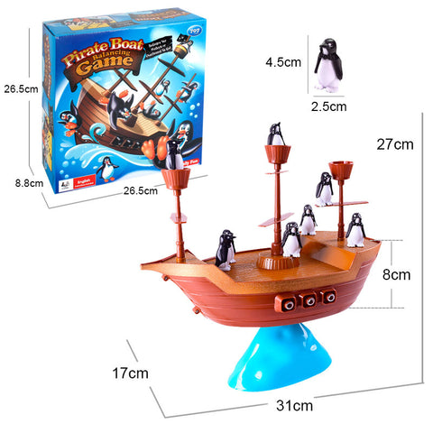  Pirate Boat Balancing Game 